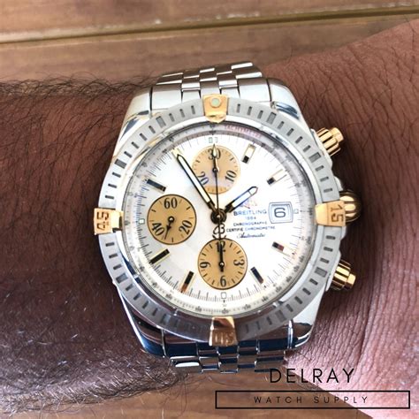 breitling chronometer longitude|breitling chronomat evolution two tone.